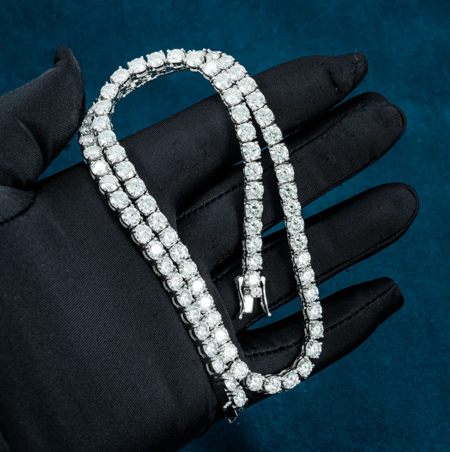 Moissanite Tennis Chain (ALL SIZES)